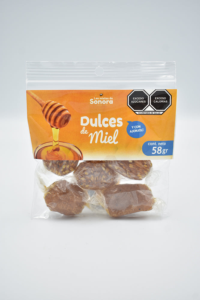 Dulces de miel 58gr