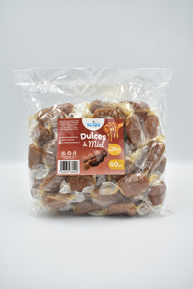 Dulce de Miel con Tamarindo 60 pz