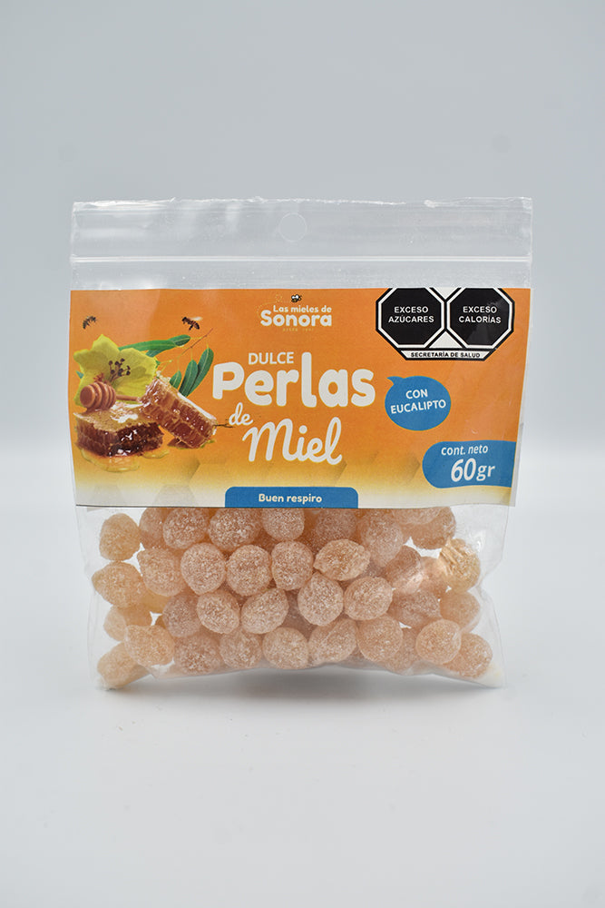 Perlas de Miel con Eucalipto 60 gr
