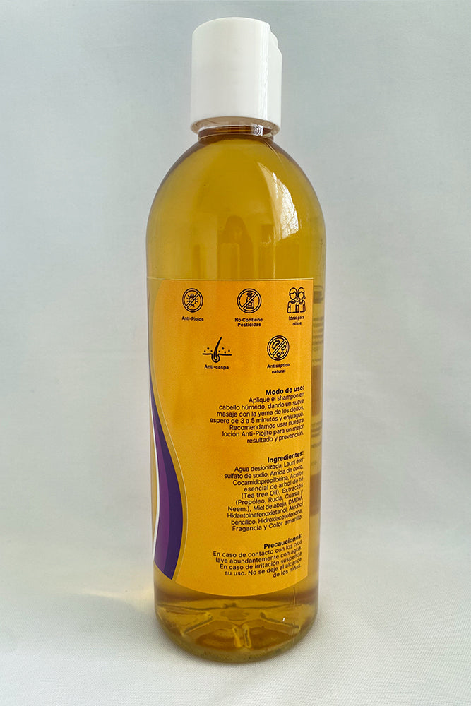 Shampoo Anti-Piojito con arbol de té y propóleo 500 gr