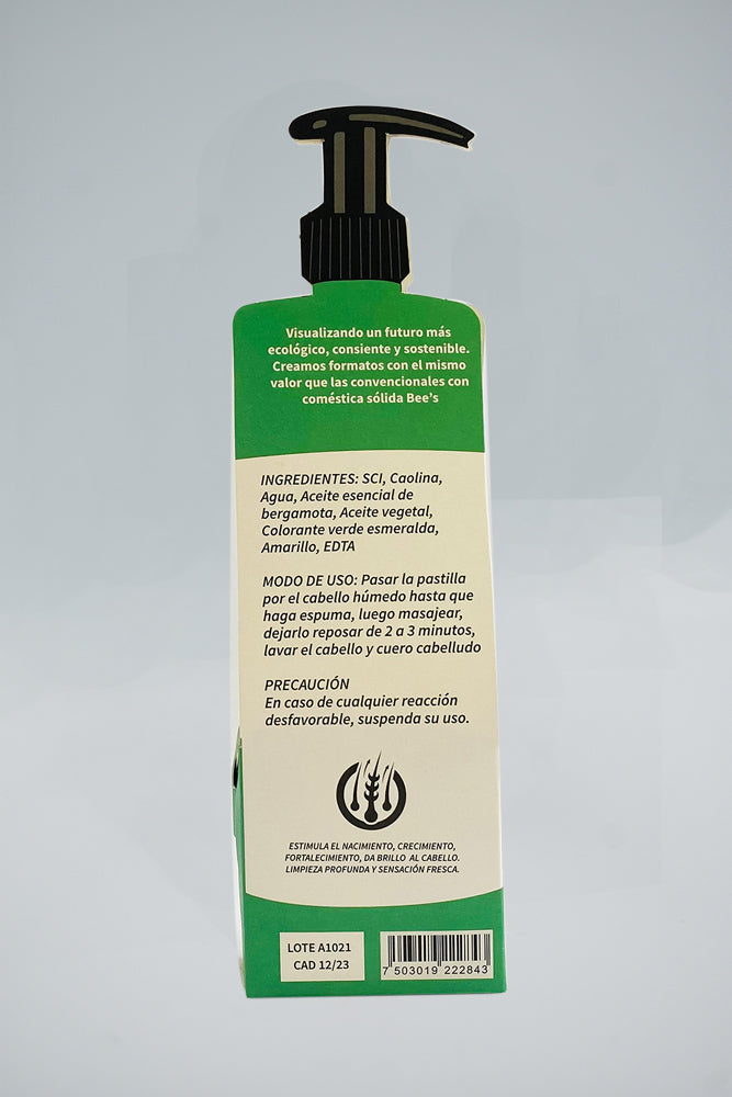Shampoo Solido Bergamota 50 GR.