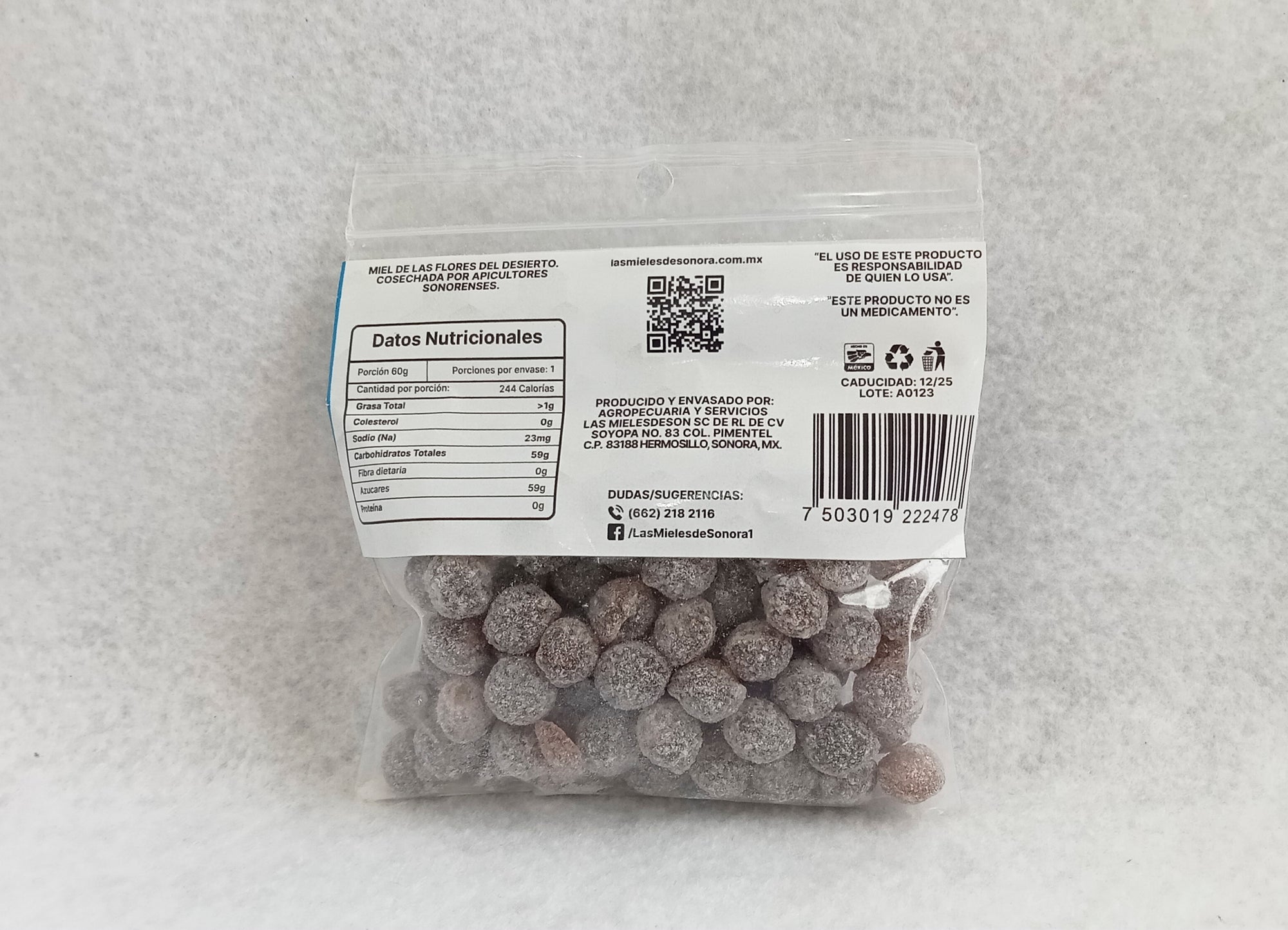Perlas de Miel con Propóleo 60gr